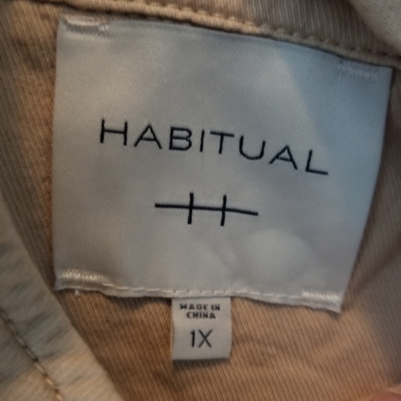 Habitual Kassidy Utility Jacket size 1X - Picture 3 of 8